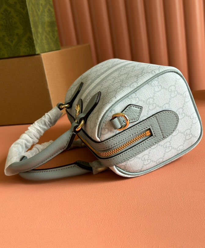 Gucci Ophidia GG Mini Top Handle Bag 772053 Blue